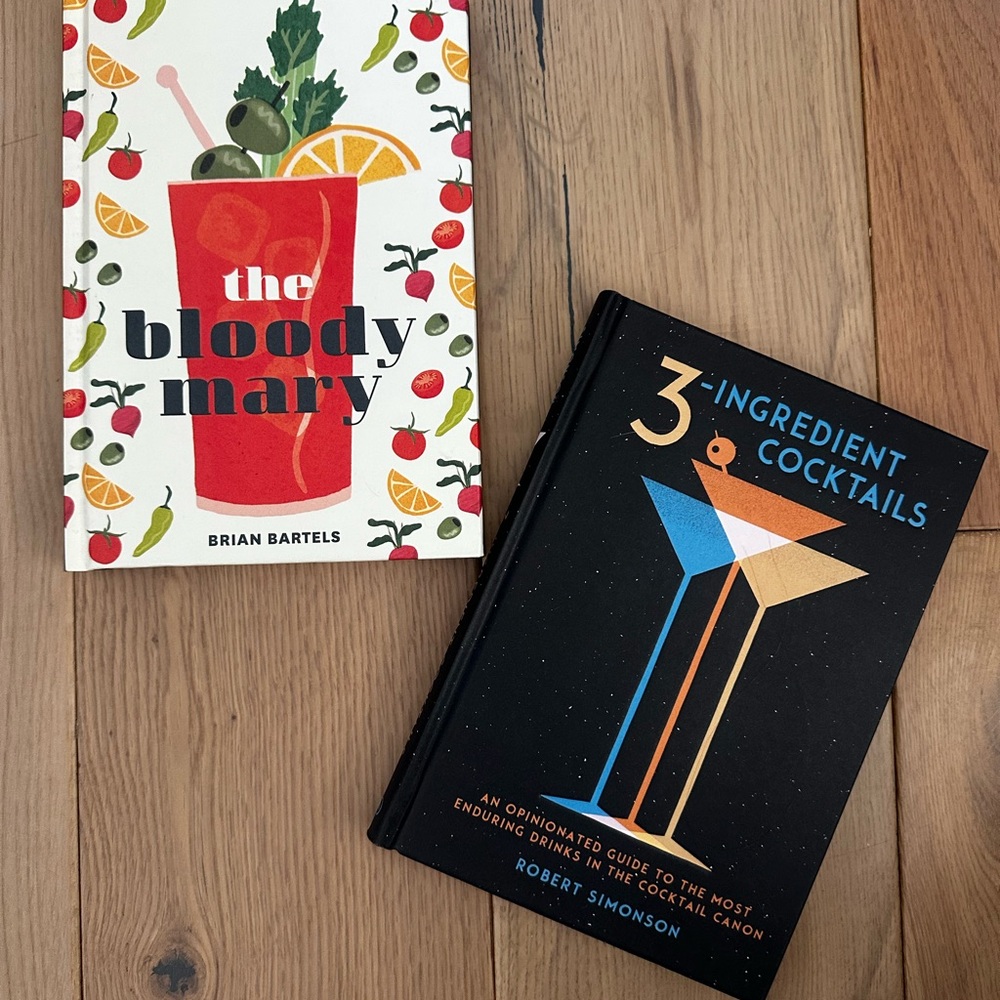 The Bloody Mary Book & 3-Ingredient Cocktails Book
